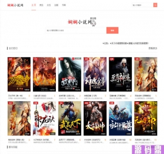 PHP娴娴小说网站源码-PC+WAP自适应