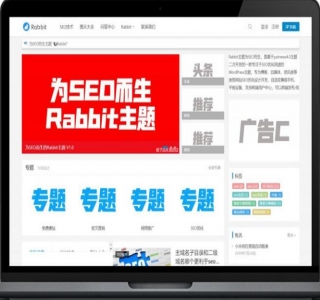 [亲测]【WordPress主题】RabbitV3.0主题分享+justnews4.0二开