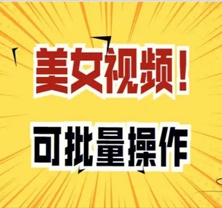 最新美女视频多宫格玩法：制作简单、容易变现